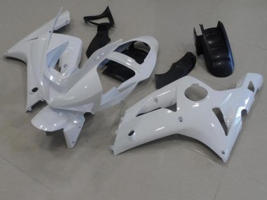 2003-2004 White Kawasaki ZX6R Bike Fairings UK