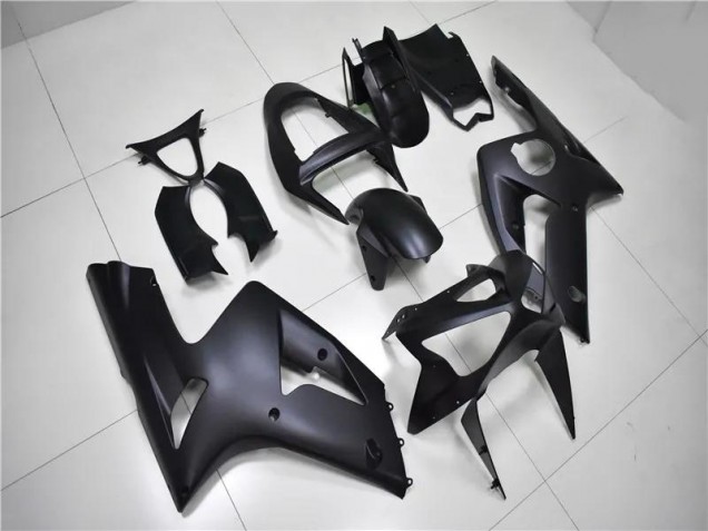 2003-2004 Matte Black Kawasaki ZX6R Motorbike Fairing Kits UK