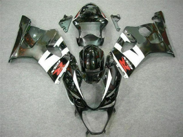 2003-2004 White Black Suzuki GSXR 1000 Motorcycle Replacement Fairings UK