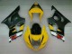 2003-2004 Yellow Black Suzuki GSXR 1000 Motorcycle Fairings Kit UK