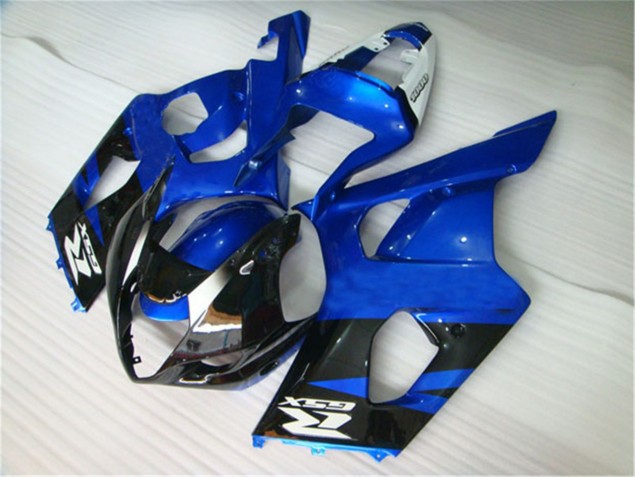 2003-2004 Black Blue Suzuki GSXR 1000 Motorcycle Fairings Kits & Bodywork UK