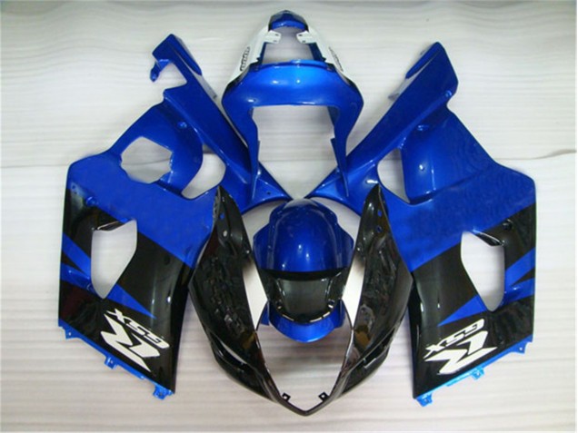 2003-2004 Black Blue Suzuki GSXR 1000 Motorcycle Fairings Kits & Bodywork UK