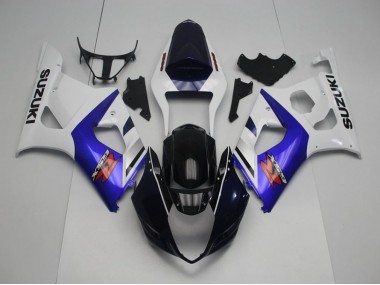 2003-2004 Dark Blue Front and Blue Suzuki GSXR 1000 Motorcycle Replacement Fairings UK