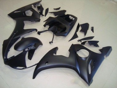 2003-2005 Matte Black Yamaha YZF R6 Moto Fairings UK