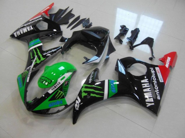 2003-2005 Green Monster Yamaha YZF R6 Replacement Motorcycle Fairings UK