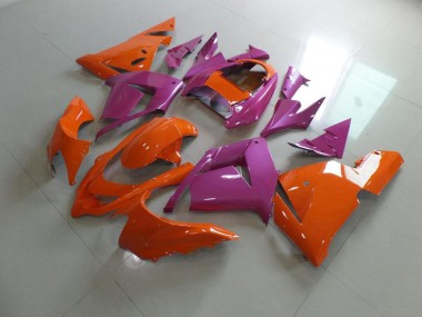 2003-2005 Orange and Pink Kawasaki ZX10R Motorcycle Bodywork UK