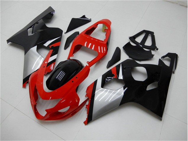 2004-2005 Red Black Suzuki GSXR 600/750 Motorbike Fairing Kits UK