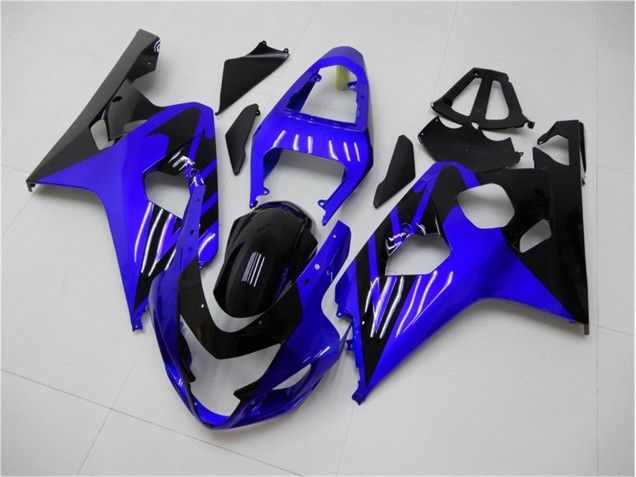 2004-2005 Blue Black Suzuki GSXR 600/750 Motorcycle Fairings Kits UK