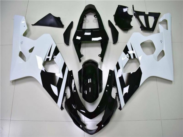 2004-2005 White Black Suzuki GSXR 600/750 Motor Fairings UK