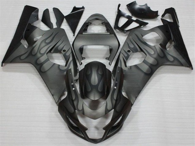 2004-2005 Black Grey Suzuki GSXR 600/750 Motorcylce Fairings UK