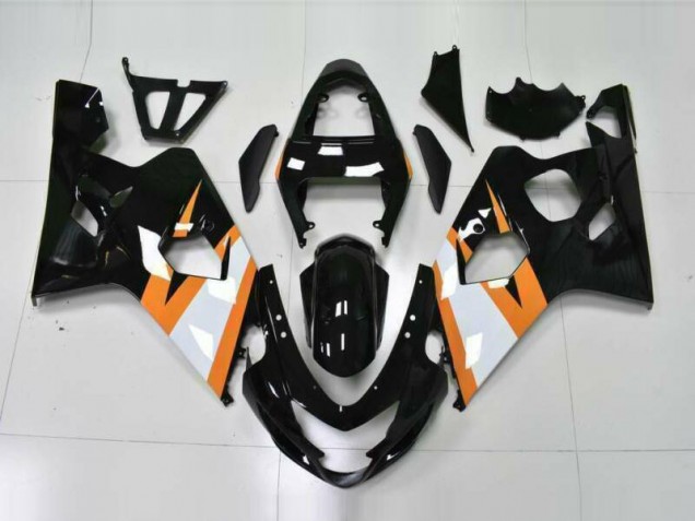 2004-2005 Orange Black Suzuki GSXR 600/750 Motorcycle Fairings UK