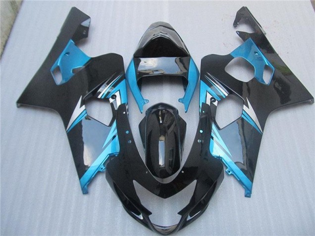 2004-2005 Blue Black Suzuki GSXR 600/750 Motorcycle Fairing Kit UK