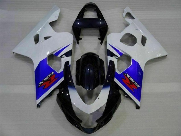 2004-2005 Blue White Suzuki GSXR 600/750 Motorcycle Replacement Fairings UK