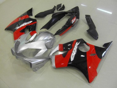 2004-2007 Black Red Silver Honda CBR600 F4i Bike Fairings UK