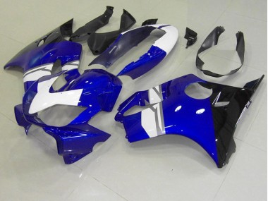 2004-2007 White Blue Black Honda CBR600 F4i Bike Fairing Kit UK