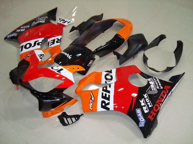 2004-2007 New Repsol Honda CBR600 F4i Motorcycle Fairings Kits UK