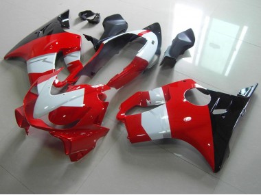 2004-2007 Red White Black Honda CBR600 F4i Motorcycle Fairings Kit UK