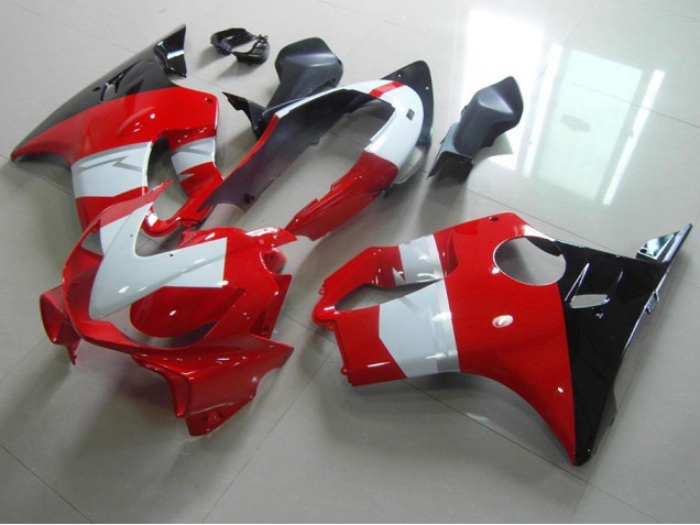 2004-2007 Red White Black Honda CBR600 F4i Motorcycle Fairings Kit UK