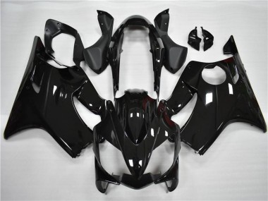 2004-2007 Glossy Black Honda CBR600 F4i Motorcycle Fairing Kits & Bodywork UK