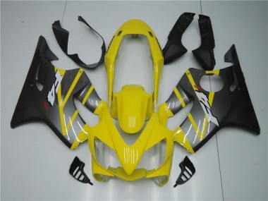 2004-2007 Yellow Grey Honda CBR600 F4i Bike Fairing Kit UK