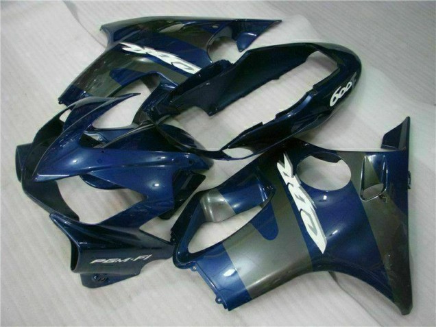 2004-2007 Blue Silver Honda CBR600 F4i Motorcycle Fairings Kit UK