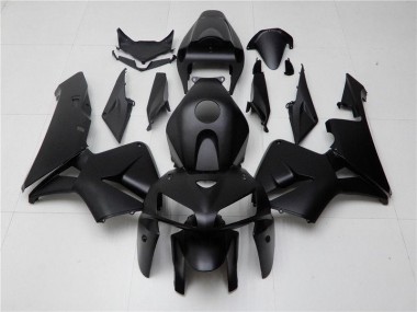 2005-2006 Matte Black Honda CBR600RR Motorcycle Fairing Kits & Bodywork UK