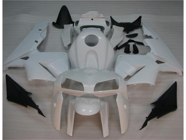 2005-2006 White Honda CBR600RR Bike Fairing Kit UK