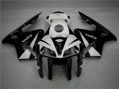 2005-2006 Black Honda CBR600RR Motorcycle Fairing Kit UK