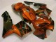 2005-2006 Orange Black Honda CBR600RR Bike Fairings UK