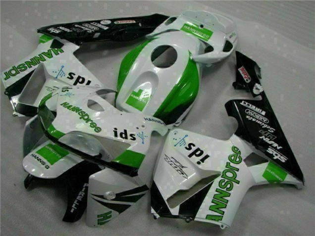 2005-2006 Green Honda CBR600RR Motor Bike Fairings UK