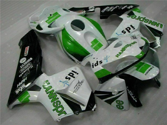 2005-2006 Green Honda CBR600RR Motor Bike Fairings UK