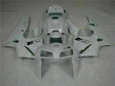 2005-2006 White Honda CBR600RR Replacement Motorcycle Fairings UK