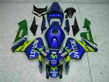 2005-2006 Blue Honda CBR600RR Motorbike Fairings UK