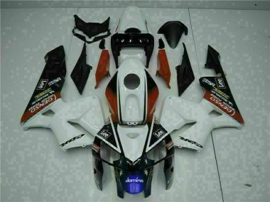 2005-2006 White Red Black Lee Honda CBR600RR Motorbike Fairing UK