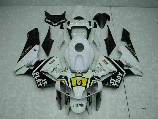 2005-2006 White Playboy 14 Honda CBR600RR Motorcycle Replacement Fairings UK