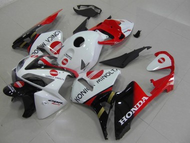 2005-2006 Red Konica Honda CBR600RR Motorbike Fairing Kits UK