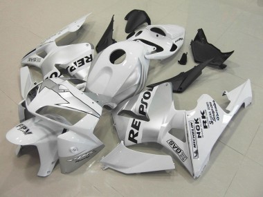 2005-2006 Repsol White Silver Honda CBR600RR Bike Fairing Kit UK