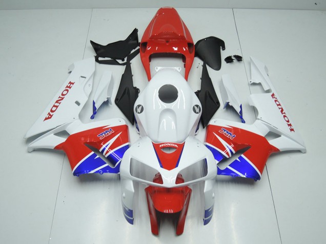 2005-2006 White HRC Honda CBR600RR Replacement Fairings UK