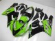 2005-2006 Green Kawasaki ZX6R Motorcycle Fairings Kit UK