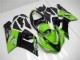 2005-2006 Green Kawasaki ZX6R Motorcycle Fairings Kit UK