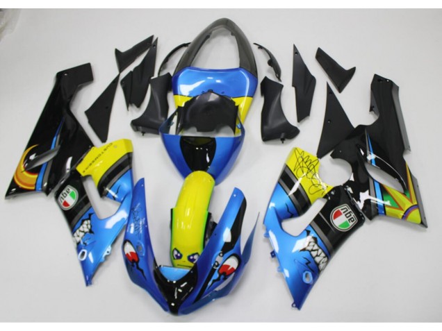 2005-2006 Shark Kawasaki ZX6R Motorbike Fairings UK