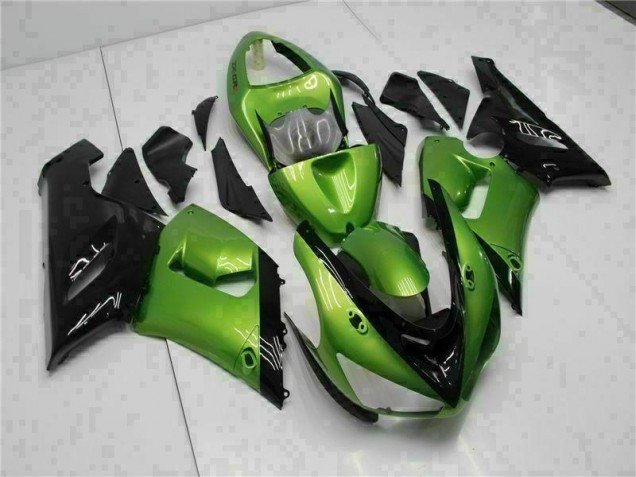 2005-2006 Green Kawasaki ZX6R Motorcycle Bodywork UK