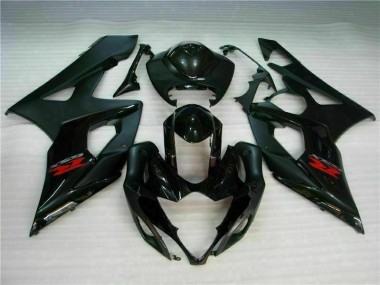 2005-2006 Black Suzuki GSXR 1000 Motorcycle Replacement Fairings UK