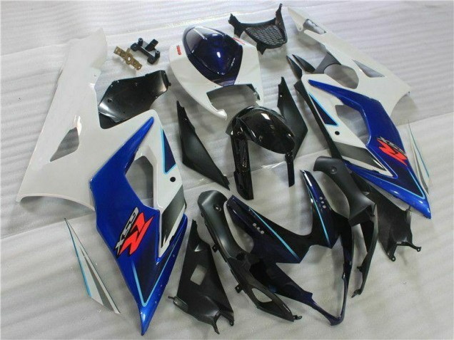 2005-2006 Black Blue White Suzuki GSXR 1000 Motorbike Fairing UK