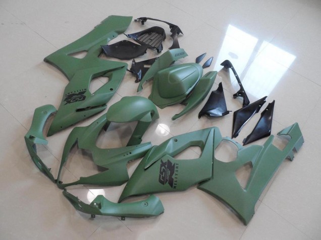 2005-2006 Matte Army Green Suzuki GSXR 1000 Motorcyle Fairings UK