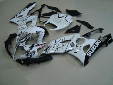 2005-2006 White Corona Suzuki GSXR 1000 Motorcycle Replacement Fairings UK