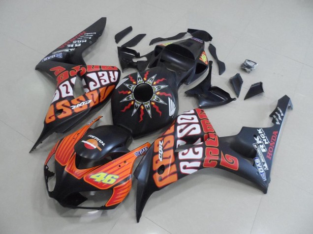 2006-2007 Matte Rossi Honda CBR1000RR Bike Fairings UK