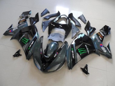 2006-2007 Grey Monster Kawasaki ZX10R Motorcycle Fairing UK