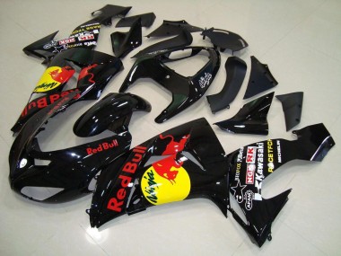 2006-2007 Red Bull Kawasaki ZX10R Motorcycle Replacement Fairings UK