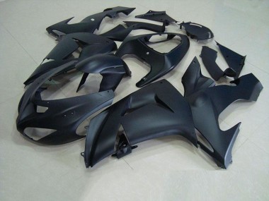 2006-2007 Matte Black Kawasaki ZX10R Motorcylce Fairings UK